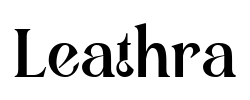 Leathra - logo